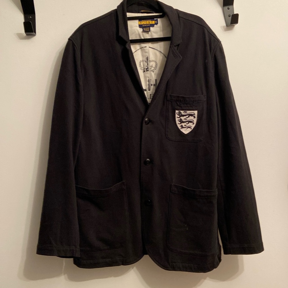 Men’s vintage polo blazer